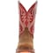 Durango Maverick XP, Ventilated Western Work Boot, 12 M, 11 in Height, Briar Brown/Crimson Red DDB0479 - alternate 4
